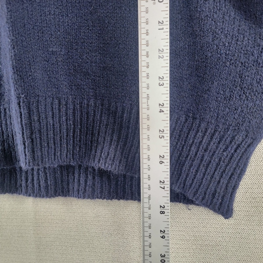 Mast General Store Mens Sweater Wool Shawl Collar Size XL Grandpa Fisherman - Picture 8 of 8